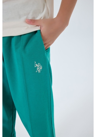U.s. Polo Assn. Kız Çocuk Yeşil Pijama Takım 5274-49900 Yeşil