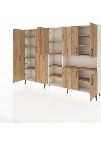 Arges Dolap 13 Raflı 7 Kapaklı 220x30x163 Aytaşı-çam Atlas Çam - Aytası Arges Dolap 13 Raflı 7 Kapaklı 220x30x163 Aytaşı-çam Atlas Çam - Aytası