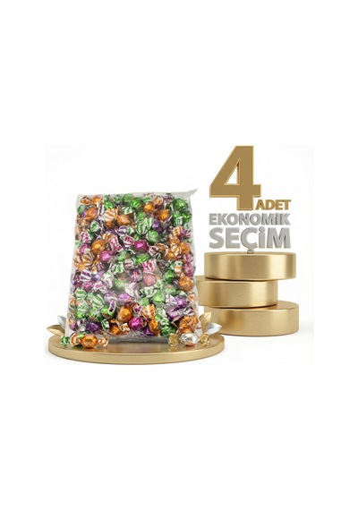 Afia Aybon Topşeker Meyveli Bonbon 4x1 Kg