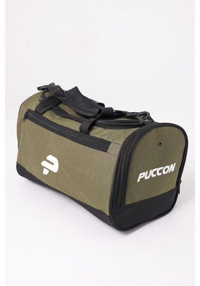 Puccon Yeşil Ayakkabı Bölmeli Omuz Askılı Spor, Fitness Ve Seyahat Çantası Çok Renkli
