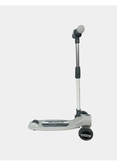 Işıklı Ve Müzikli Çocuk Scooterı4 Kademeli Ayarlanabilir Gidon Yüksekllikli Özel Tasarımlı Scooter Gri