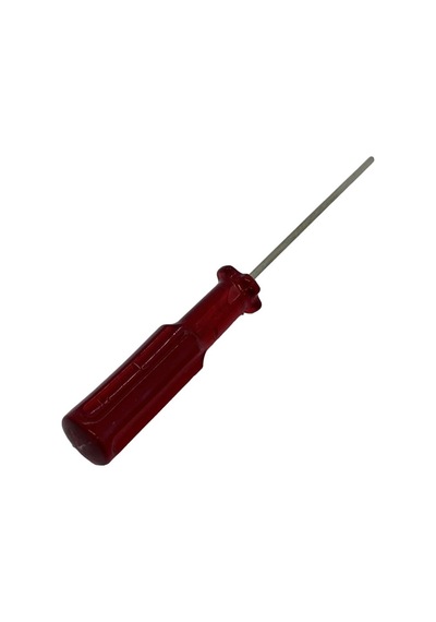 Alyan Tornavida 2 Mm Allen Tornavida Kırmızı Saplı Dikiş Makinesi Tornavidası Tekstil 37920
