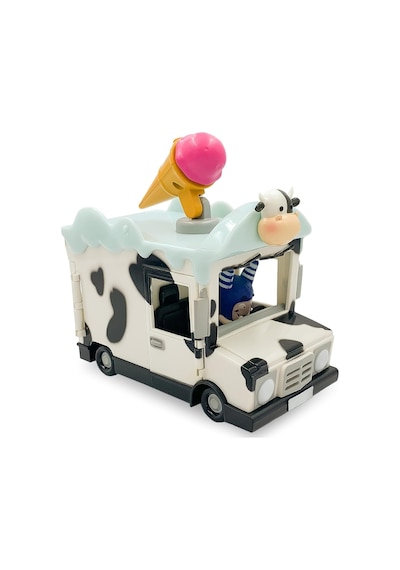 Oddbods Action Vehicle Pogo & Ice-cream Truck Taşıt Seti Çok Renkli