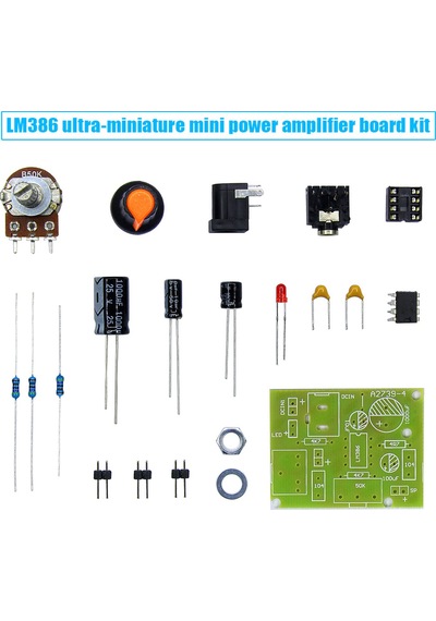 Mini 3v-12v Güç Amplifikatör Kart Kiti Ses Amplifikasyon Modülü Set Düşük Tüketim