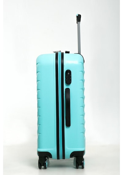 Yefa Pp Polipropilen Kırılmaz Kabin & Orta & Büyük Boy 3'lü Valiz Seti Su Yeşili