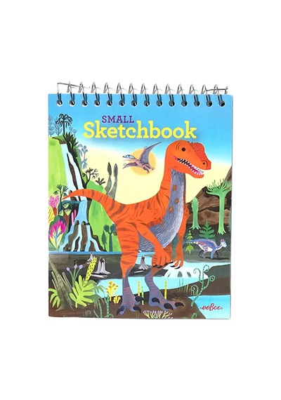 Eeboo Small Sketchbook - Dilophosaurus