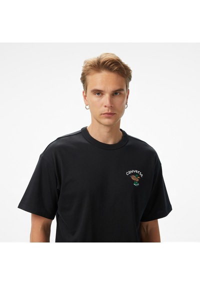 Converse Pool Side Star Chevron Erkek Siyah T-shirt10028740
