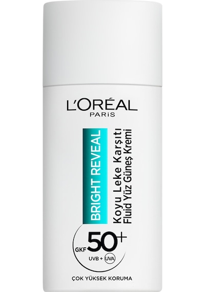 L'oréal Paris Bright Reveal Fluid Yüz Güneş Kremi 50 Ml