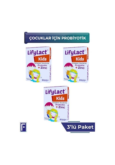 Lifylact Kids Probiyotik 3 x 10 Şase