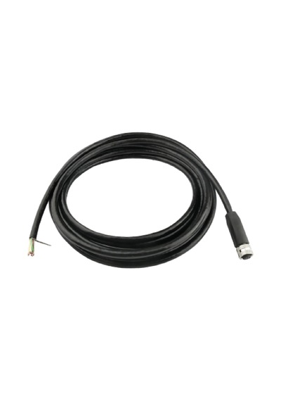 Ercontec Erf12-fs5c-02bspur ,düz/m12-5pin/dişi Blendajlı Pur-2mt Sensör Kablo