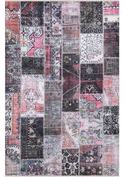 Valencıa-1511 Kaymaz Taban Dekoratif Modern Yıkanabilir Kolay Temizlenen Salon Balkon Mutfak Halısı Kilim Yolluk