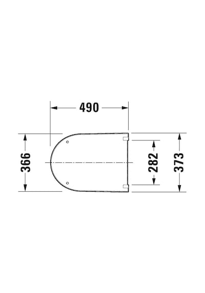 Duravit Starck 3 Klozet Kapağı Amortisörlü 0063390000