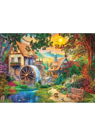 Anatolian 4000 Parçalık Puzzle - Su Değirmeni 5208