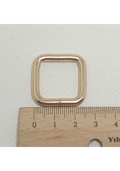 Angel Çanta Aksesuar Light Gold 2 Cm Kare Halka