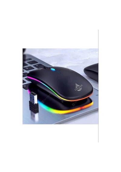 Osqar KRK-03 4 Tuşlu Sessiz Şarj Edilebilir Kablosuz Mouse