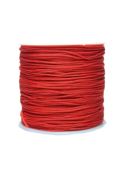 Kırmızı Paraşüt Ipi 100 M 0,8mm