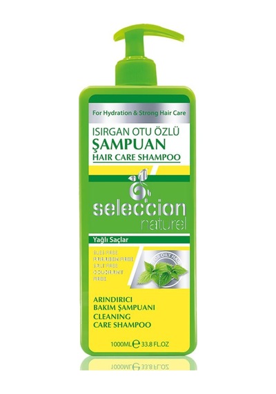 Naturel Isırgan Özlü Şampuan 1000 Ml Yağlı Saçlar İçin Arındırıcı Ve Dengeleyici Bakım Tüm Saç Tipleri