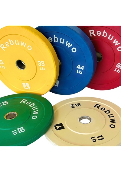 Rebuwo Renkli Kauçuk Bumper Plaka 25kg 1 Adet