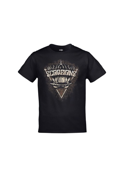 Kalic Studio Scorpions Baskılı Unisex Siyah Siyahorj41