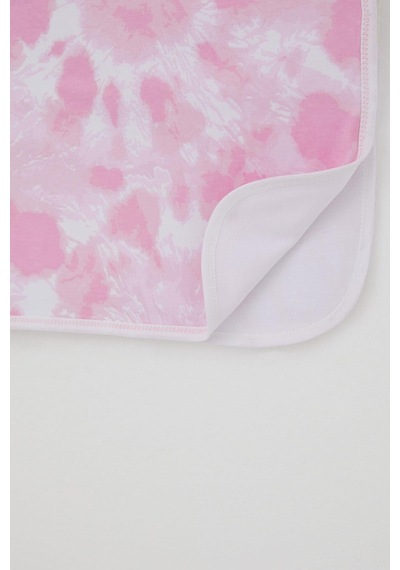 Breeze Yenidoğan Bebek Battaniyesi Batik Desenli Standart, Pembe