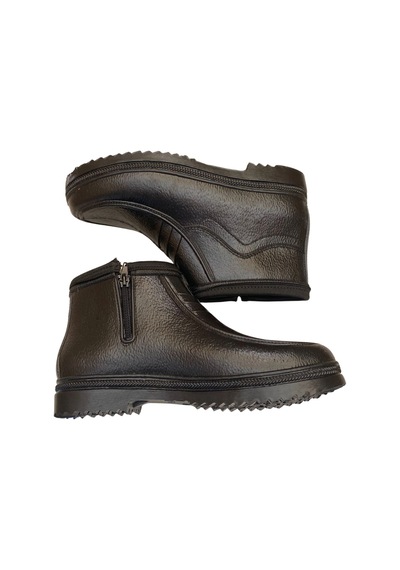 Belix Erkek Kışlık Su Geçirmez Peluşlu Bot 41-45 Siyah Siyah