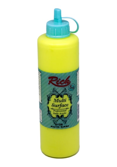 Rich Multi Akrilik Boya 2128Açık  Sarı 500 Cc