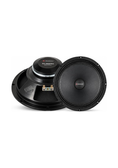 Tr Edison Ed-n80pro 8 İnç Neodyum Midrange Hoparlör, 180 Watt Rms, 500 Watt Maksimum Güç, 97 Db Hassasiyet, 1.5 İn