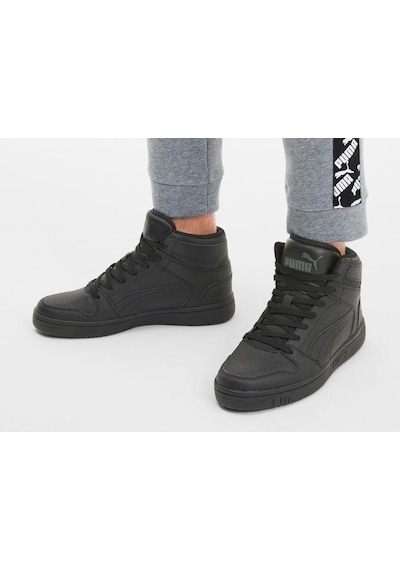 Puma Rebound Layup Erkek Siyah Bot Spor Ayakkabısı 36957311 001