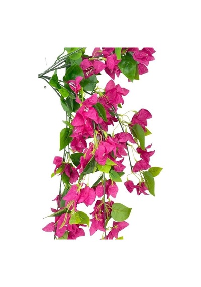 Yapay Çiçek Fuşya Begonvil Çiçeği 8dallı 70cm Sarkan Çiçek