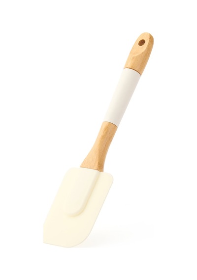 Aroww Ahşap Saplı Silikon Spatula - Asorti Çok Renkli