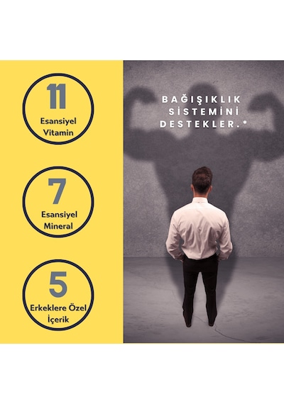 Multivitamin For Men 30 Bitkisel Kapsül