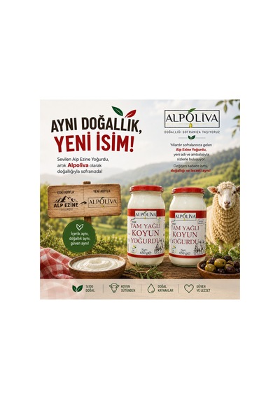 Koyun Yoğurdu 2 X 1000g : 2 Kg
