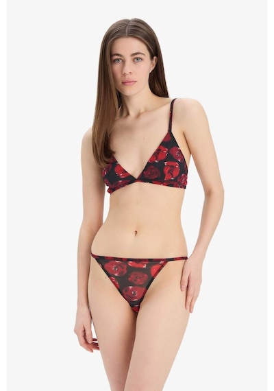 DeFacto Fall in Love Tül Slip Külot D5603AX24AURD197 Kırmızı