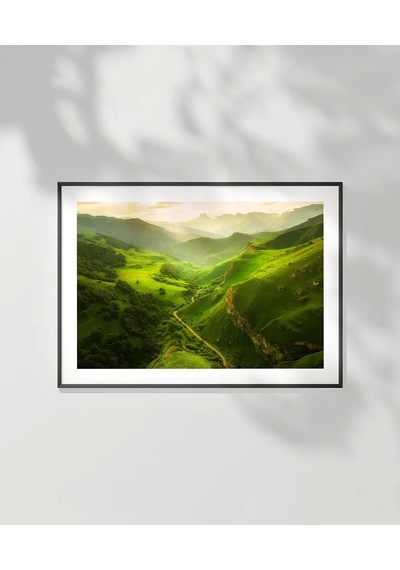 Çerçevesiz Poster Doğanın Kucağında