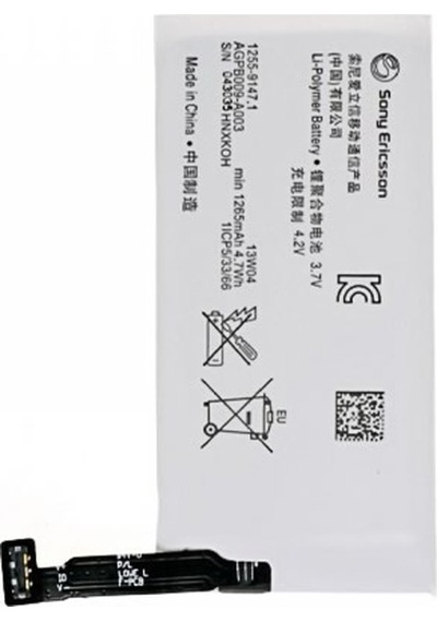 Sony Xperia Go St27i Batarya Pil Agpb009-a003