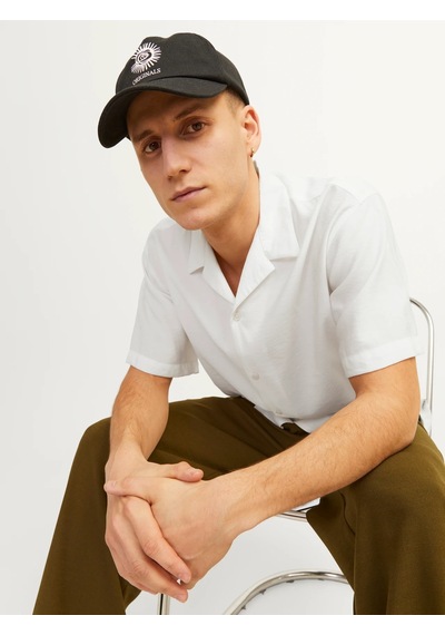 Jack & Jones Erkek Rahat Kesim Kısa Kollu Gömlek - 12256322 001