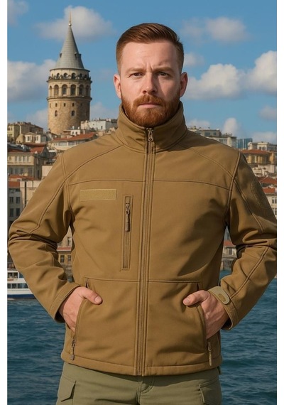 Astrid T Soğuk Kış Doğa Sporu Günlük Tarz Single Sword Su Ve Rüzgar Geçirmez Tactical Softshell Mont Çok Renkli