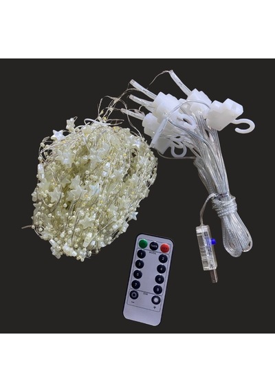 Saçaklı 3 3 Metre Yıldız Boncuklu Dekor Led Usb Ev, Oda Ve Organizasyon Dekoru Hakkında Ürün Açıklaması