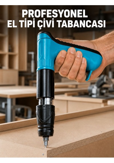 Profesyonel Manuel El Tipi Çivi Tabancası Ahşap Döşeme Montaj Aleti - Lisinya