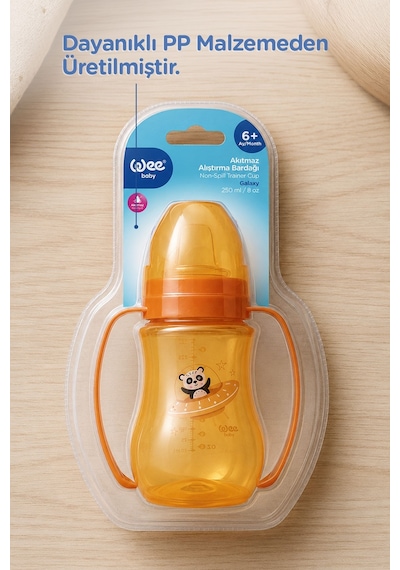 Wee Baby Galaxy Bardak 250 ML Turuncu