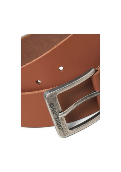 Jack & Jones Jacbraga Leather Belt Sn Erkek Kemer-32743 Açık Kahverengi