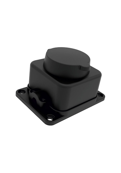 Bemis 1x25A Kauçuk Tekli Duvar Prizi 220 Volt IP54 BK1-1402-3511