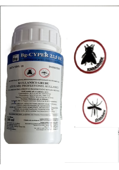Bg-cyper 22,5 Ec 100 Ml Haşere Öldürücü Karasinek - Sivri Sinek