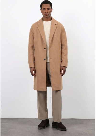 Antioch Relax Fit Erkek Kaban Camel