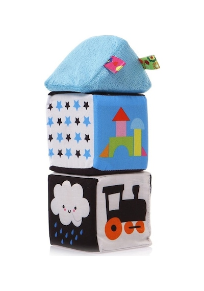 Sozzy Toys Eğitici Çıngıraklı Renkli Küpler Szy241-9054858629266