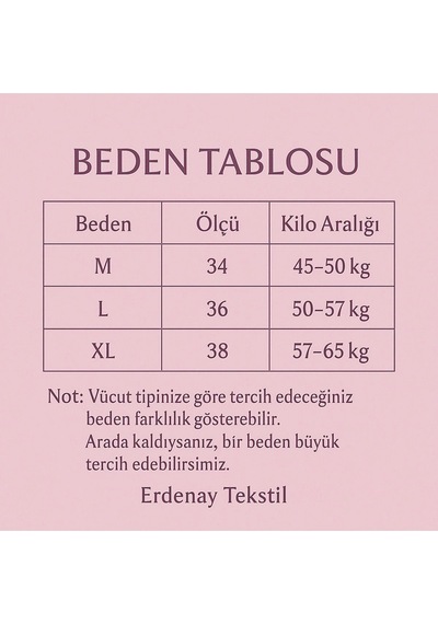 Erdenay Tekstil Yüksek Kalite Penye Kadın Bikini Külot 6'lı Siyah