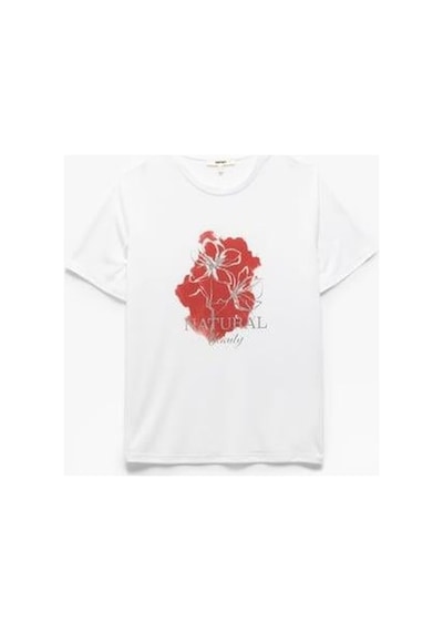 Koton Kadın Kısa Kol T-shirt 5sak50180ek-27999