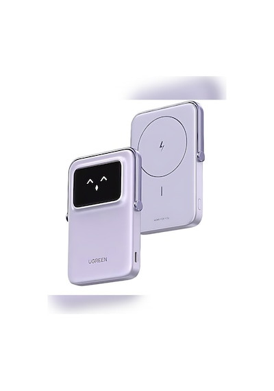 Ugreen Uno Magsafe Wireless 5.000 Mah 20w Hızlı Şarjpowerbank, Mor - 30.000 Mah