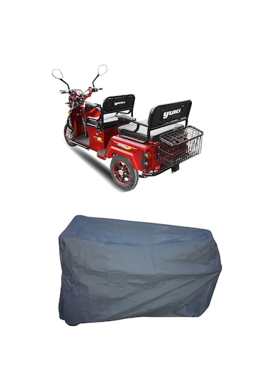 Elektrikli 3 Tekerlekli 3 Kişilik Motosiklet Motor Brandası