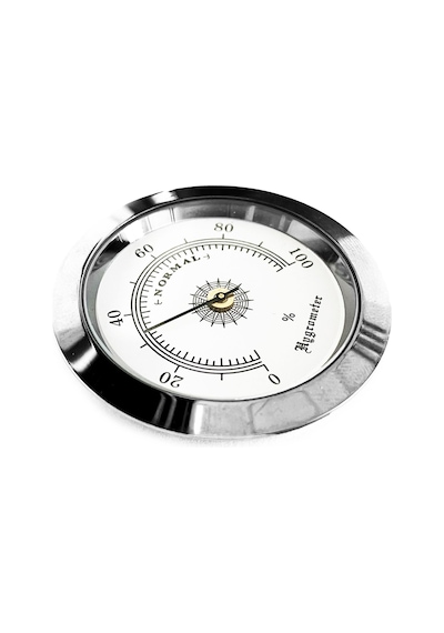 Analog Higrometre Nem Ölçer Humidor Puro Kutusu için Metal Çerçev N11.1834